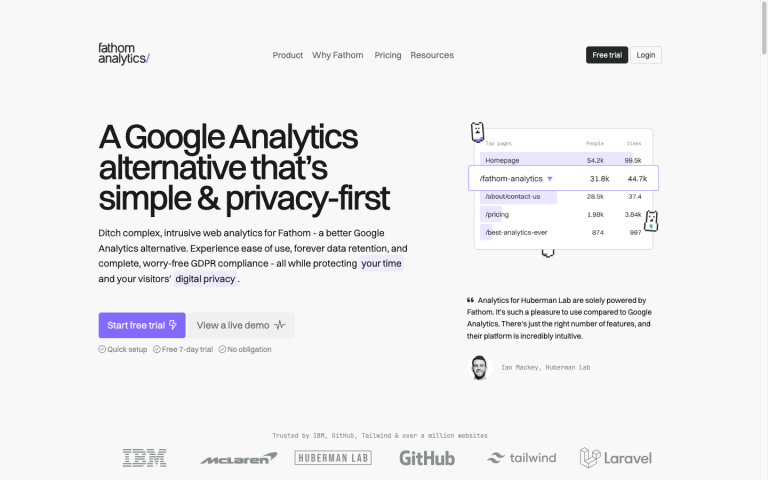 Fathom Analytics